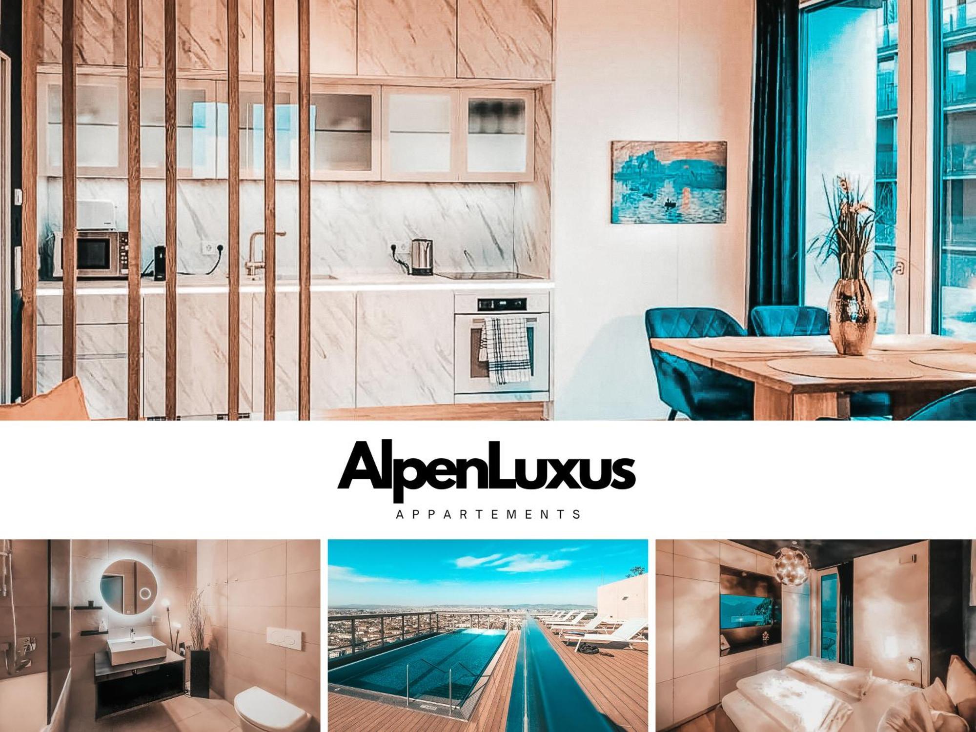 Kaiser Lodge - Rooftop Pool & Underground Car Park By Alpenluxus Appartements Виена Екстериор снимка